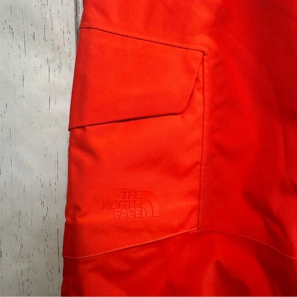 The North Face Women Orange Ski Snow Pants Size L Outdoor Adventure Snowboarding - Picture 5 of 13